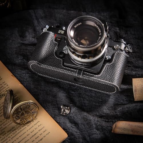 Amazon.co.jp: F3 カメラ専用レトロな牛革手作りのハーフケース 軽量 Amazon.co.jp: F3 カメラ専用レトロな牛革手作りのハーフケース 軽量